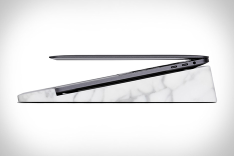 De Dolomieu Block Marble Macbook Stand De Dolomieu Block Marble Macbook Stand