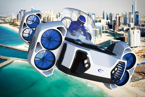 Neva AirQuadOne Flying Vehicle Neva AirQuadOne Flying Vehicle
