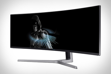 Samsung QLED Curved Gaming Monitor Samsung QLED Curved Gaming Monitor