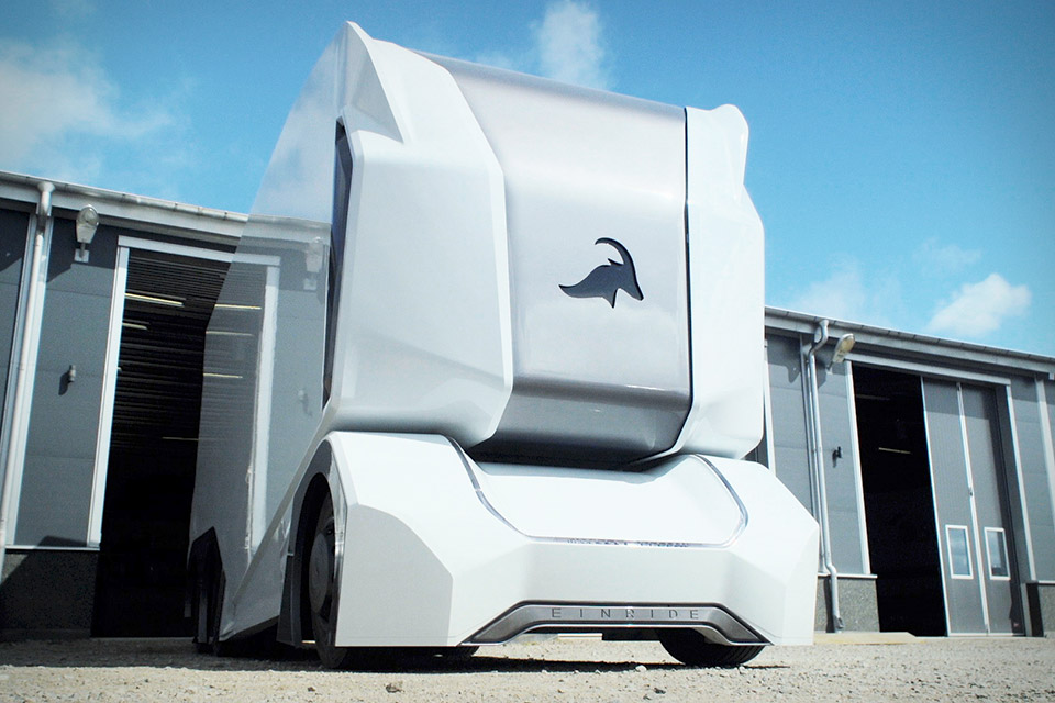 Einride T-Pod Self-Driving Truck
