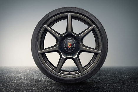 Porsche Braided Carbon Wheels Porsche Braided Carbon Wheels