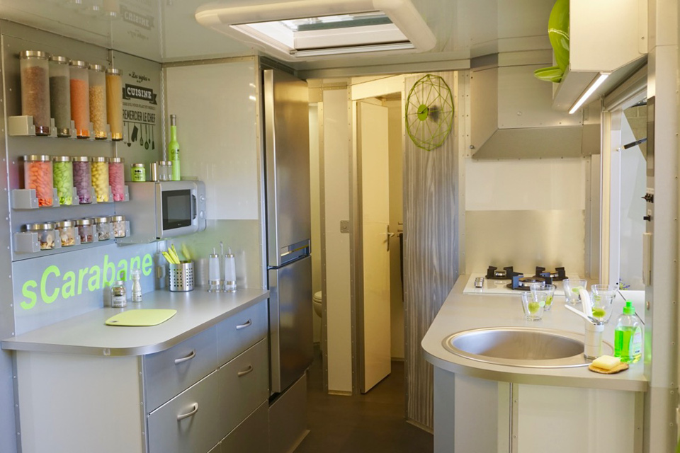 sCarabane Rotating Camper