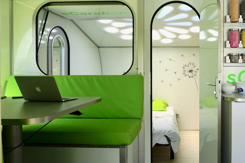 sCarabane Rotating Camper