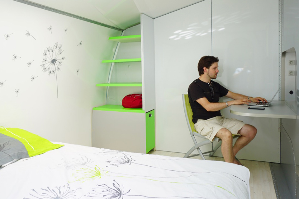 sCarabane Rotating Camper