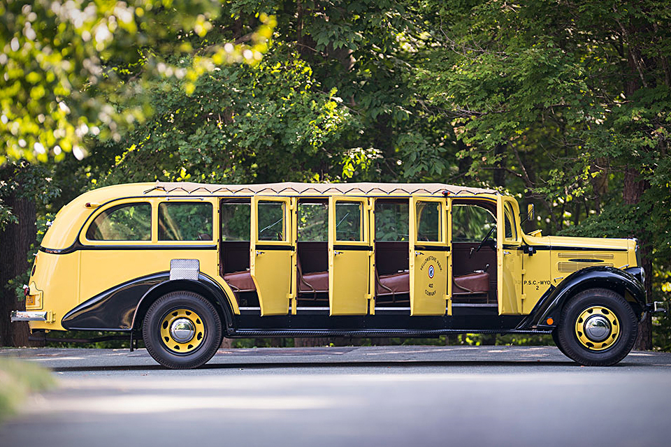 1937 Yellowstone Park Tour Bus