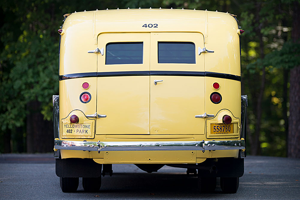 1937 Yellowstone Park Tour Bus