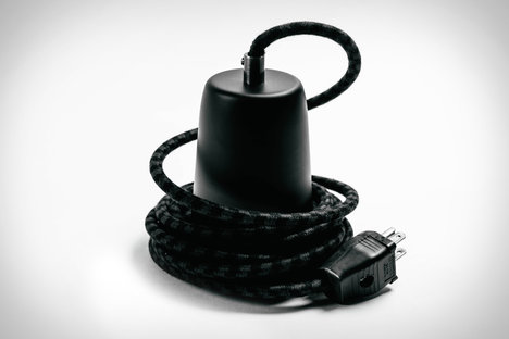 Conway Electric Spun Stainless Steel Pendant