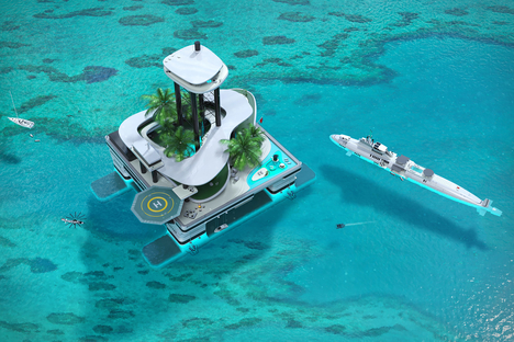 Migaloo ココモアイランド・フローティングハビタット