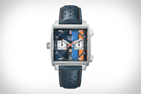 Tag Heuer Monaco Gulf Special Edition Watch Tag Heuer Monaco Gulf Special Edition Watch