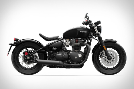 Triumph Bonneville Bobber Black Triumph Bonneville Bobber Black