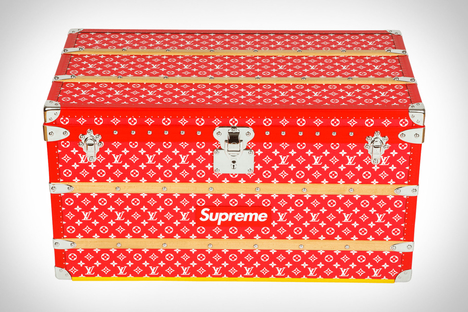 Louis Vuitton x Supreme Malle Courrier 90 Trunk Louis Vuitton x Supreme Malle Courrier 90 Trunk