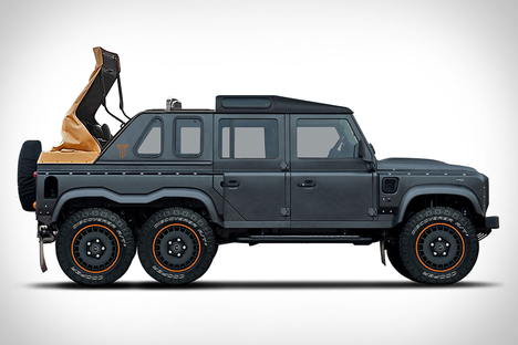 Kahn Design Flying Huntsman 6x6 Soft Top Truck Kahn Design Flying Huntsman 6x6 Soft Top Truck