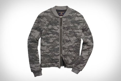Bomber Quilted Camo Acolchado Todd Snyder 
