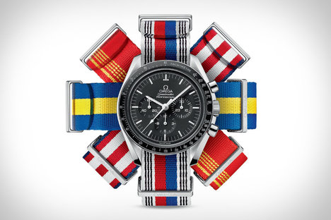 Omega Flag-Inspired NATO Watch Straps