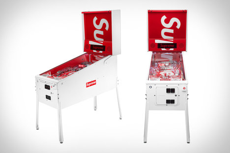 Stern x Supreme Pinball Machine Stern x Supreme Pinball Machine