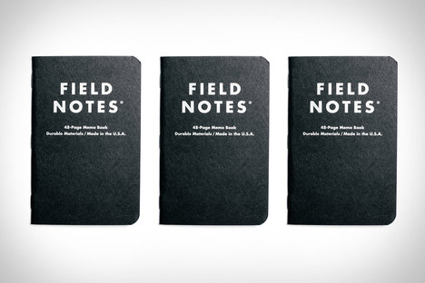 Field Notes Pitch Black Memo-Bücher