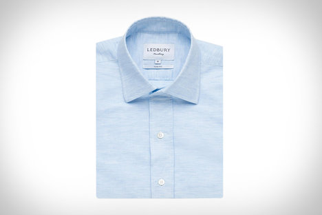 Camisa de Vestir Ledbury Blue Edmunton