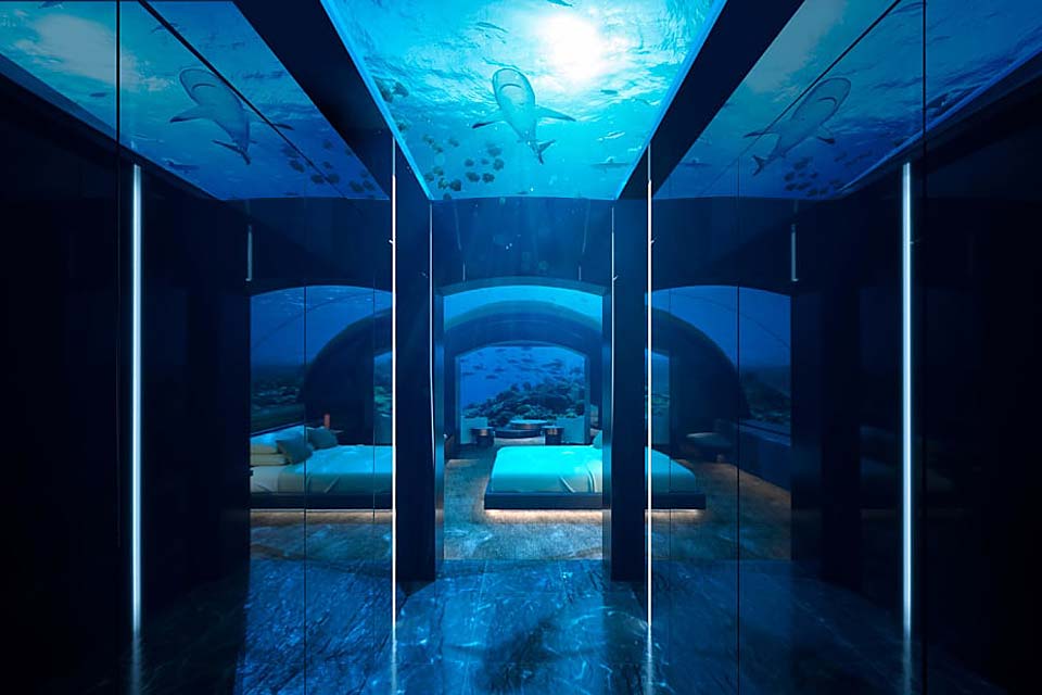 Подводный люкс в отеле Мурака