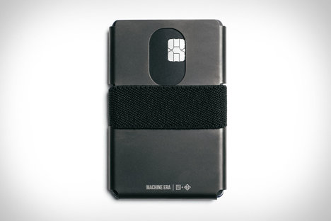 Billetera de Titanio Machine Era