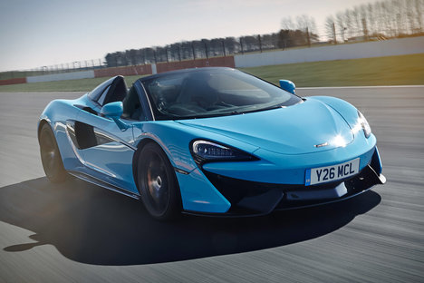 McLaren 570S Spider Track Pack Sports Car McLaren 570S Spider Track Pack Sports Car