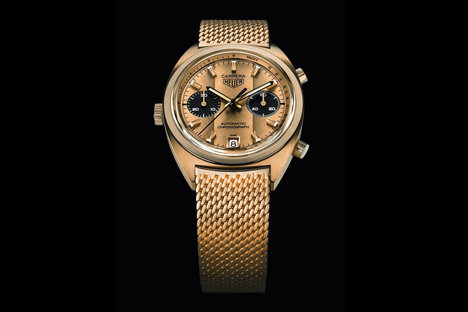 Solid Gold Tag Heuer Carrera Watch