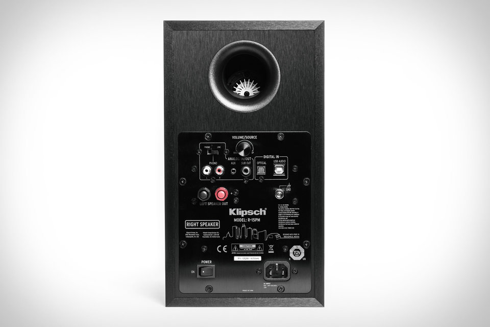 Klipsch R-15PM Bookshelf Speakers | Uncrate