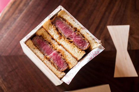 Don Wagyu A5 Ozaki Steak Sandwich Don Wagyu A5 Ozaki Steak Sandwich
