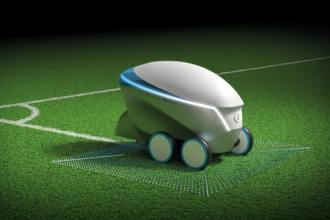 Nissan Pitch-R Soccer Field Robot