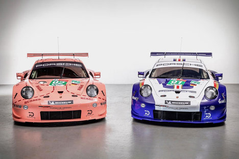 2018 Le Mans Porsche 911 RSR Race Cars 2018 Le Mans Porsche 911 RSR Race Cars