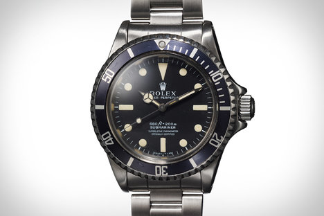 Steve McQueen's Rolex Submariner Watch Steve McQueen's Rolex Submariner Watch