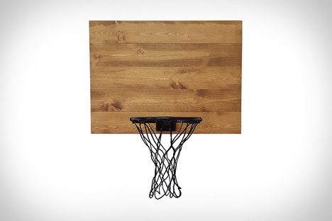 Blue Fox Wood Indoor Basketball Hoop Blue Fox Wood Indoor Basketball Hoop