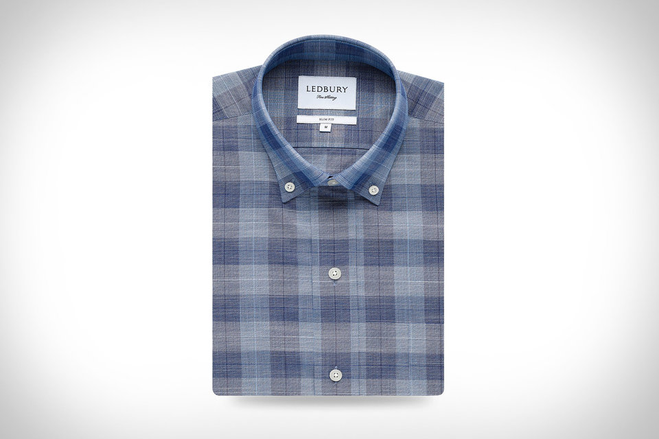 Ledbury Falkstone Plaid Shirt | Uncrate