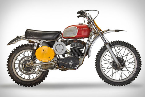 Steve McQueen's 1970 Husqvarna 400 Cross Motorcycle