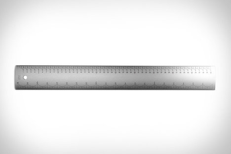 Areaware Aluminum Ruler Areaware Aluminum Ruler