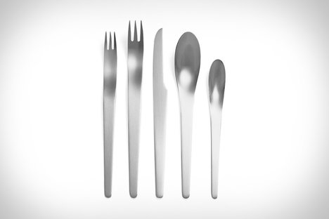 Georg Jensen Arne Jacobsen Cutlery Set Georg Jensen Arne Jacobsen Cutlery Set