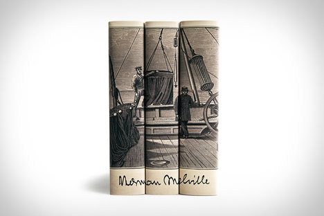 ハーマン・メルヴィル ノーティカル エングレービング ブックセット