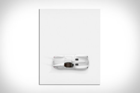 捷豹D型 印刷照片