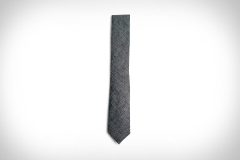 The Hill-side Chambray Tie The Hill-side Chambray Tie