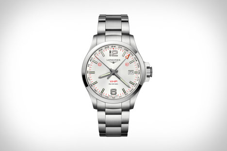 Longines Conquest VHP GMT Flash Setting Watch