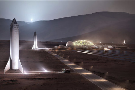 SpaceX Martian Base SpaceX Martian Base