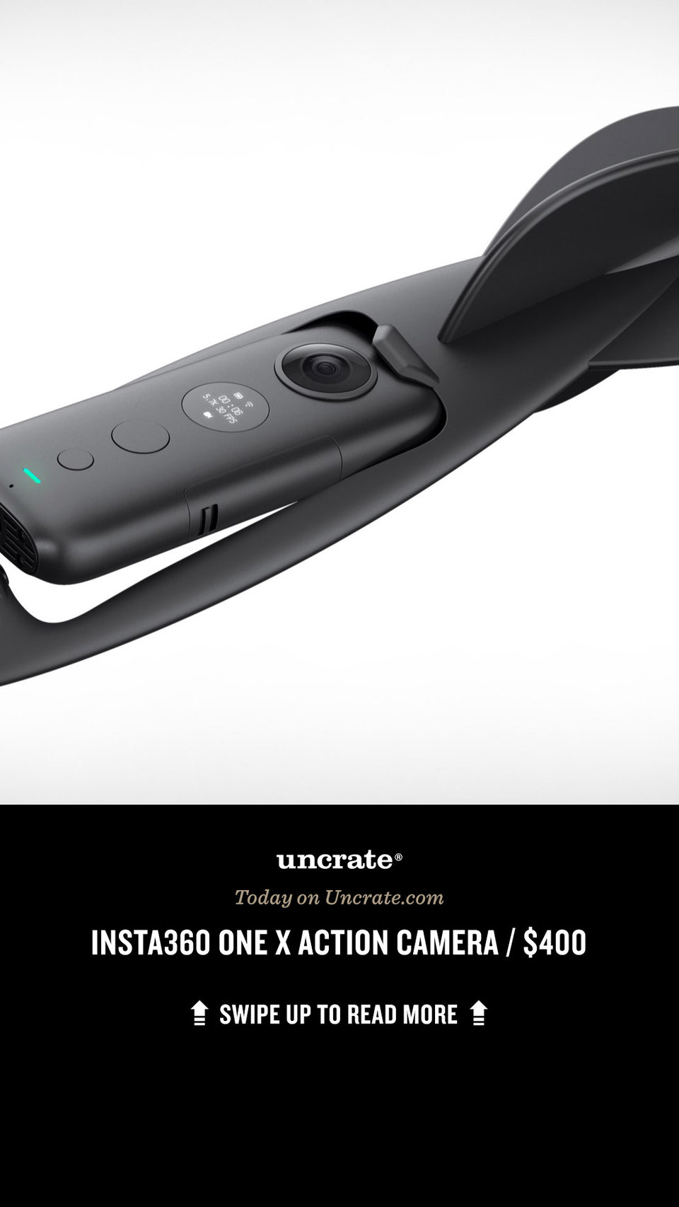 Insta360 One X アクションカメラ | Uncrate
