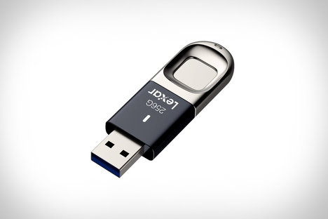 Lexar JumpDrive Fingerprint F35 Flash Drive Lexar JumpDrive Fingerprint F35 Flash Drive