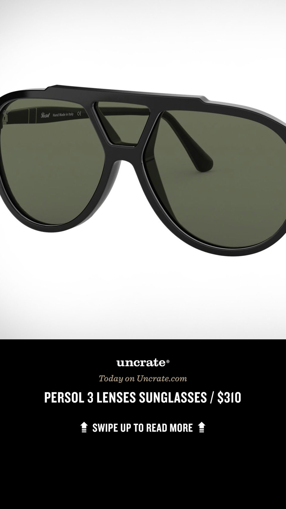 Gafas de Sol de 3 lentes Persol | Uncrate