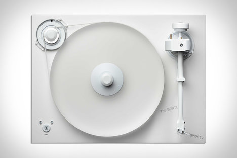 计-划 x 披头士 双重体验 白色专辑唱片机