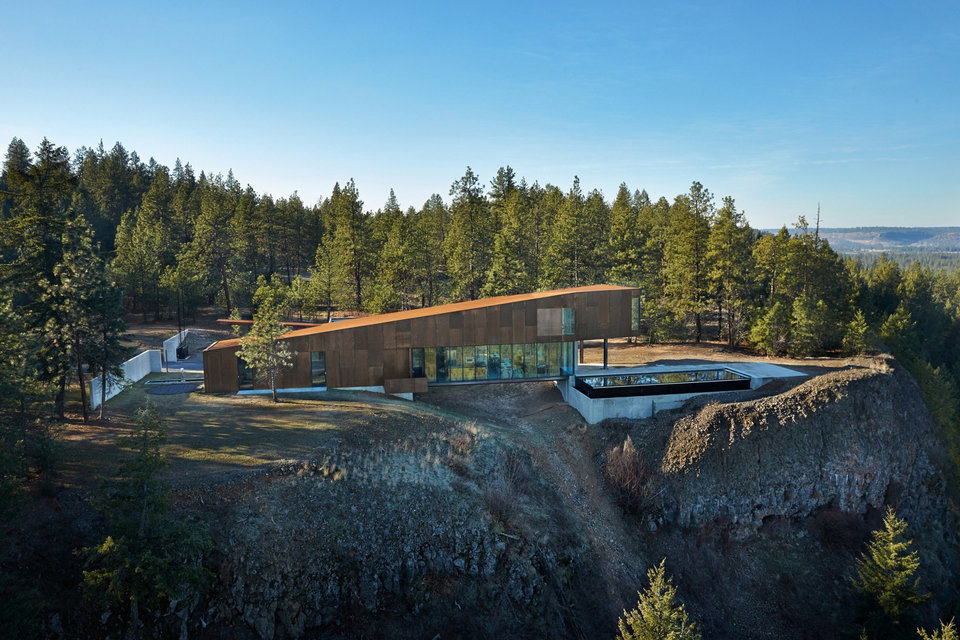 Treow Brycg Is a Fortress-Like Home on the South Shore of Nova Scotia