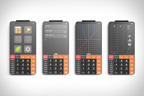 TouchCal Scientific Calculator Concept