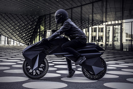 Nera 3D-Printed Electric Motorcycle