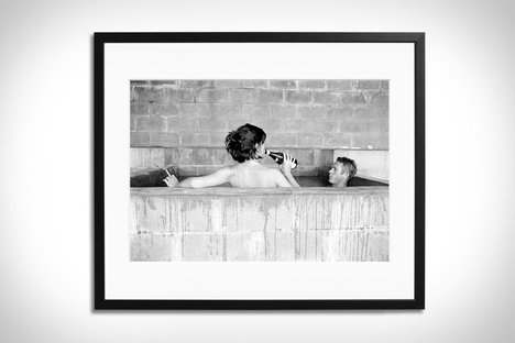Steve McQueen & Wife Framed Print Steve McQueen & Wife Framed Print