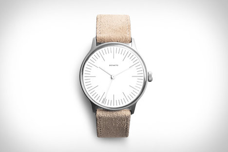 Defakto Vektor Silbermatt Watch