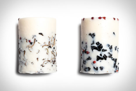 Icelandic Lava Stone & Moss Candles Icelandic Lava Stone & Moss Candles